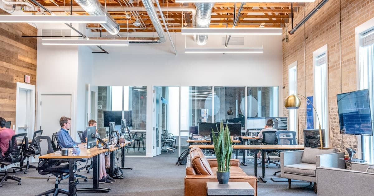 Modernes Gruenderzentrum und Coworking Space in Wien